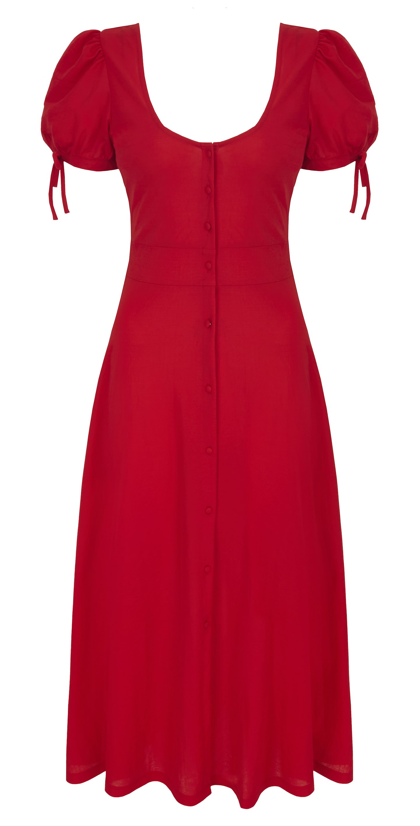Springfield, Red Midi Dress, WAS £21.94 NOW £17.55