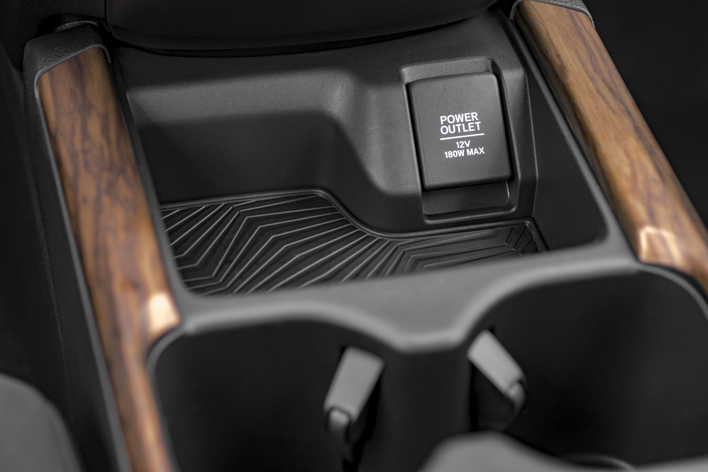 The interior of a car