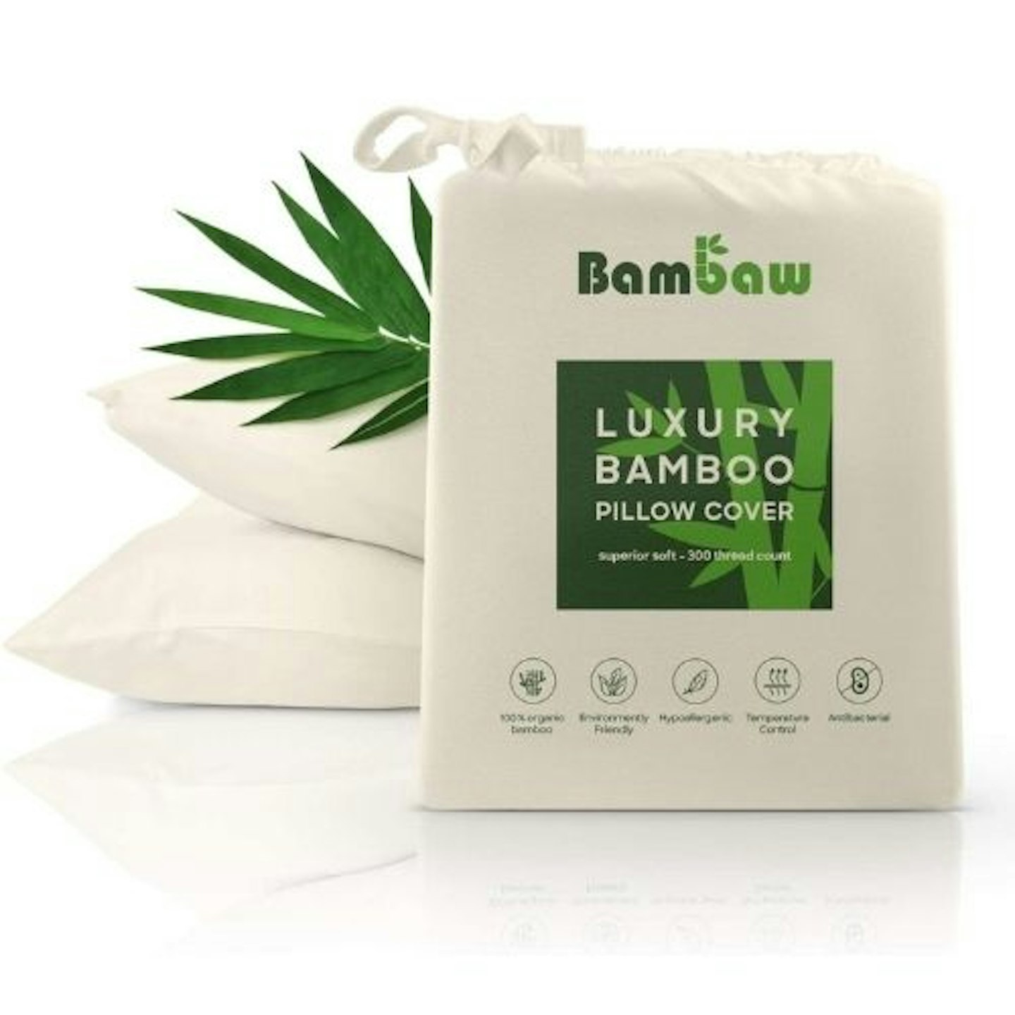 Bambaw Bamboo Pillow Case u2013 2 pack