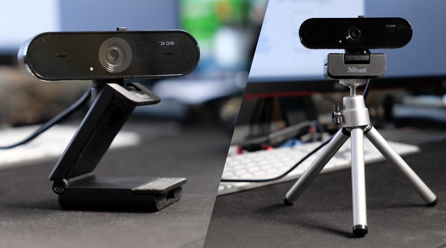 Trust Taxon QHD Webcam mounting options