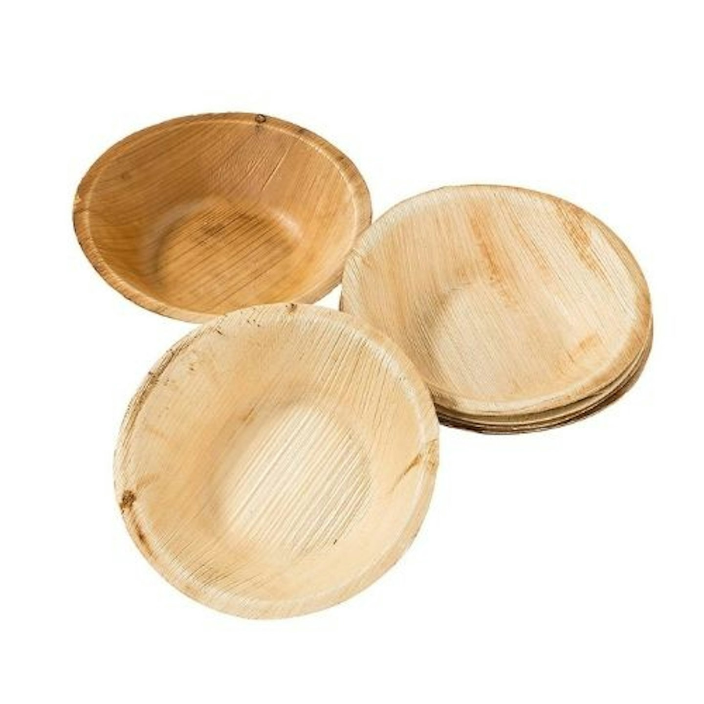Pack of 6 Tropical Palm Palm Leaf Bowls
