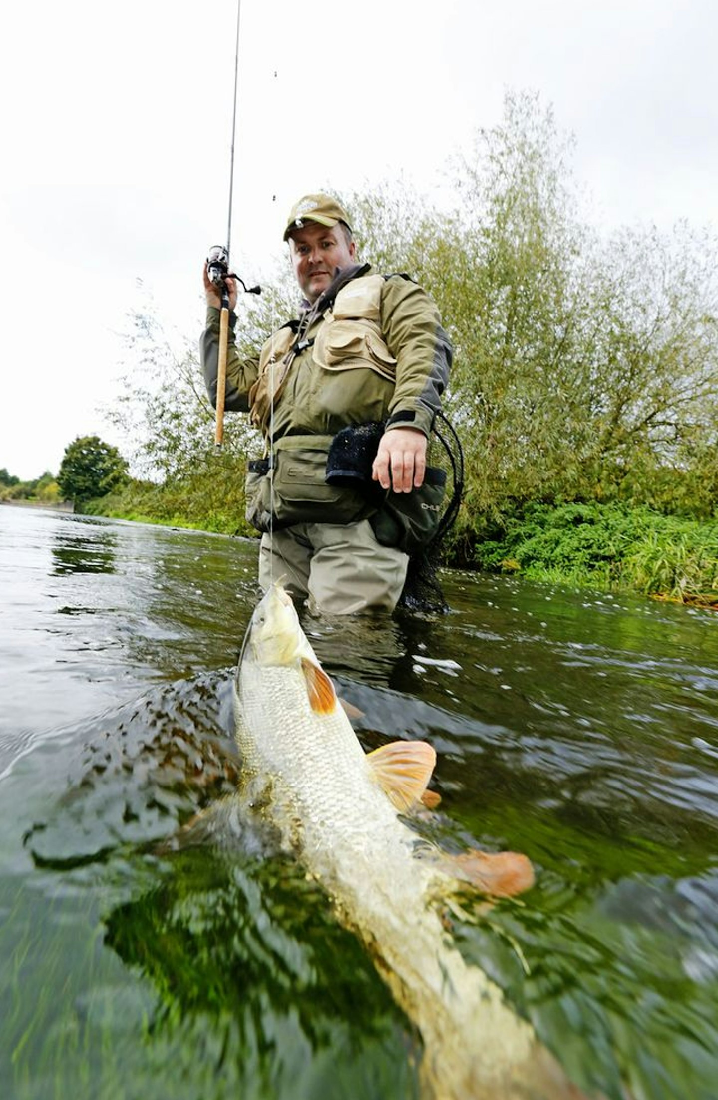 TRY A FLOAT FOR BARBEL