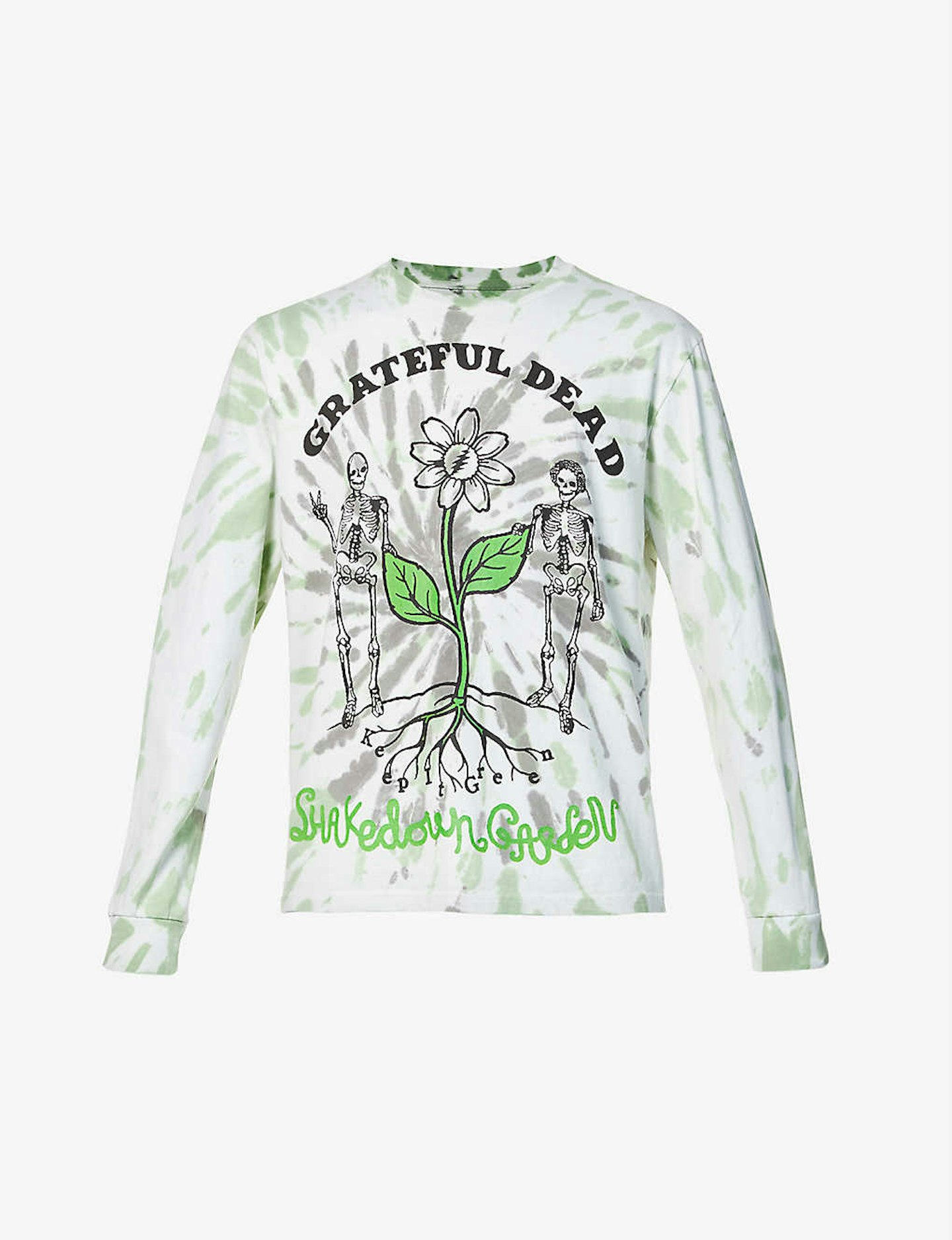 Grateful Dead x Garden Centre, Tie-Dye Graphic-Print Organic-Cotton Top, £60