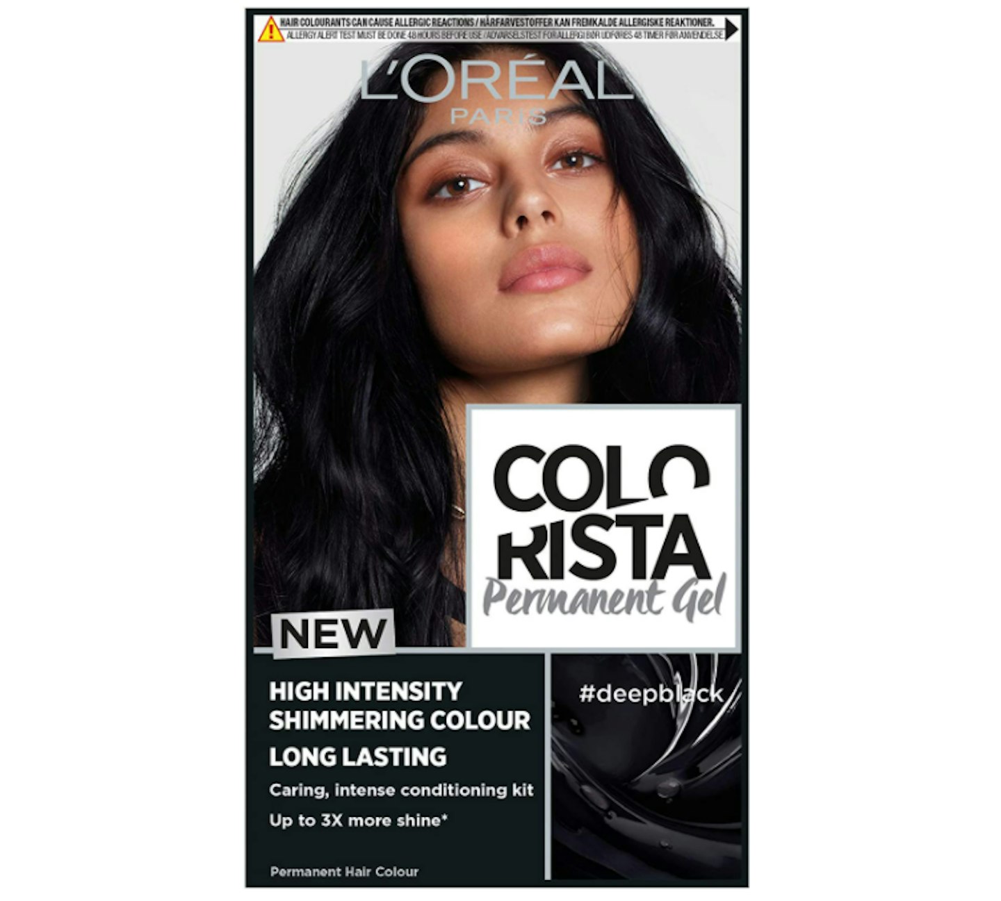 L'Oru00e9al Paris Colorista Permanent Gel Hair Dye in Deep Black