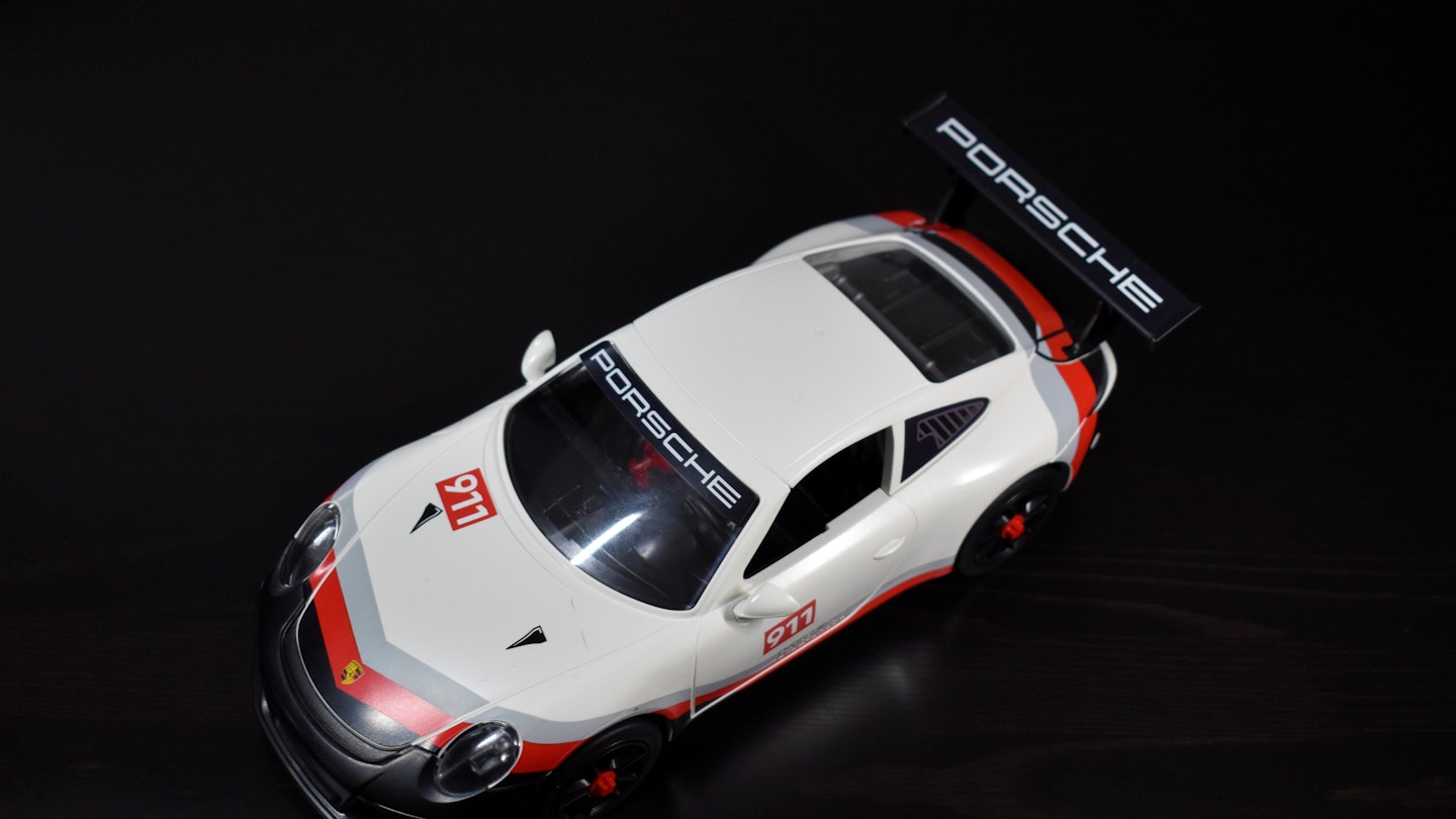 A Playmobil Porsche 911 GT3 Cup
