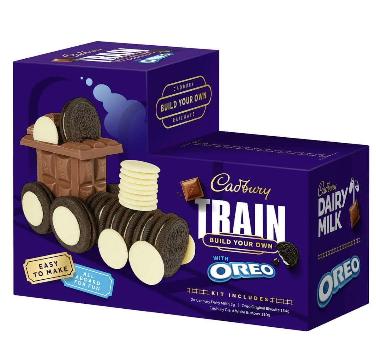 Cadbury Dairy Milk and Oreo Train