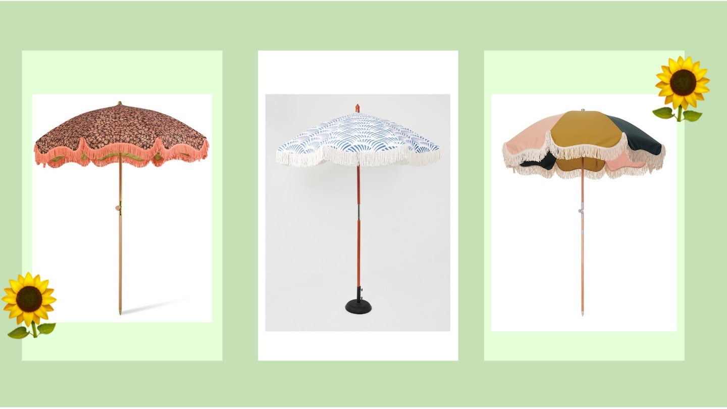 Go under cover with these parasols 