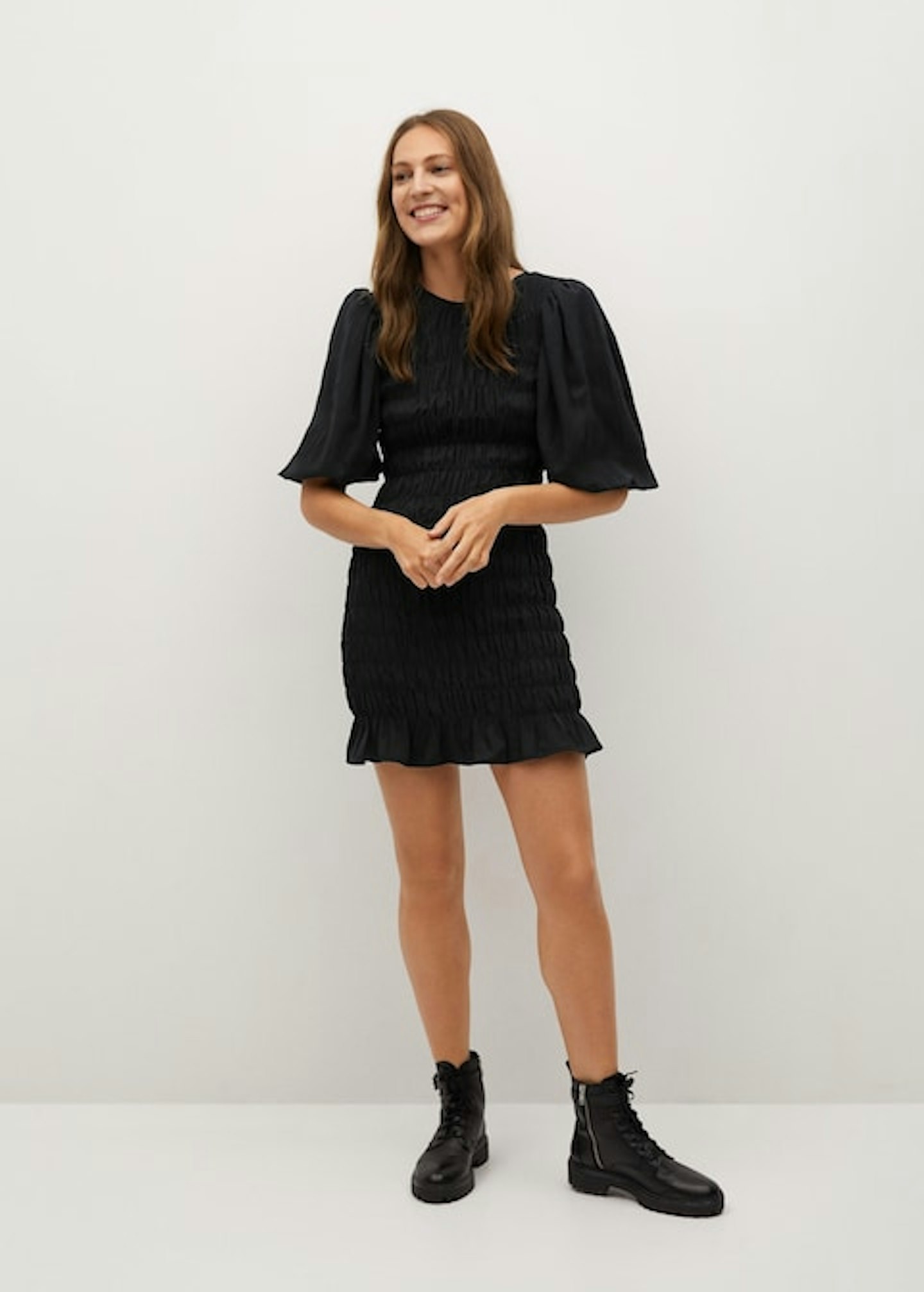 Mango, Gathered Details Dress, WAS £49.99 NOW £29.99