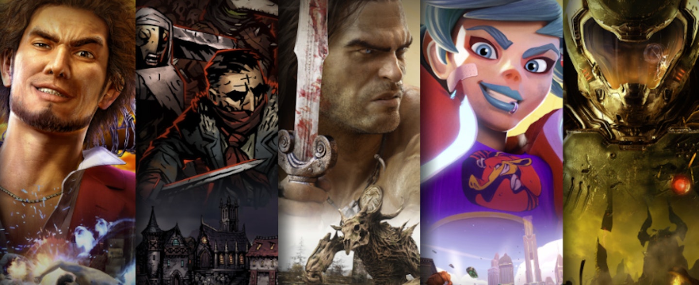Some games on Xbox Game Pass, including Yakuza and Halo