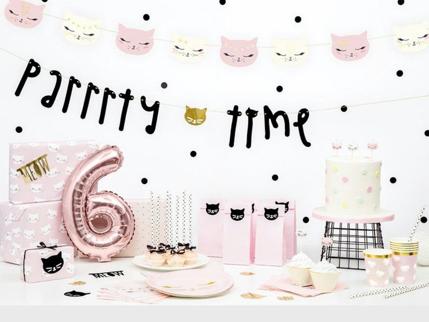 supersweetparty Kitty Cat Party Decorations