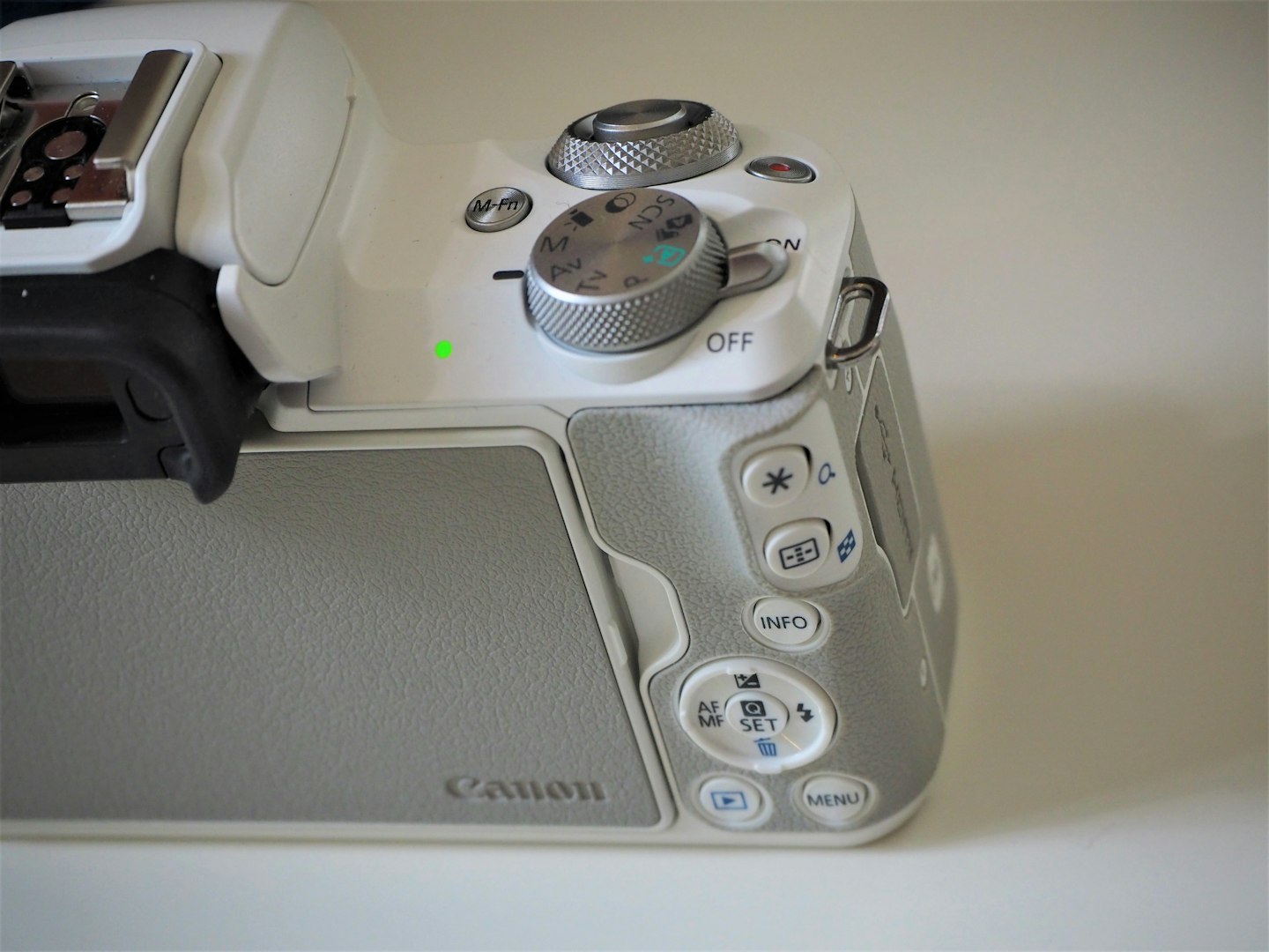 Controls on Canon EOS M50 MkII