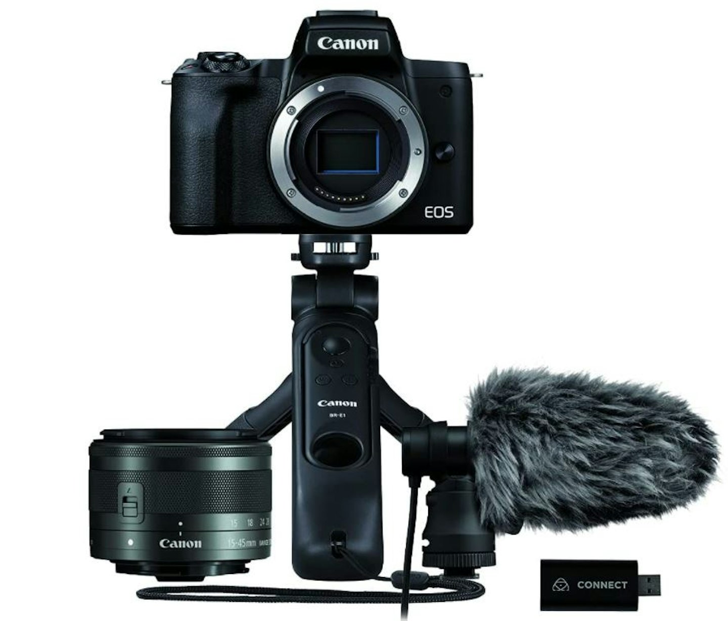 Canon EOS M50 Mark II Essential Streaming Kit