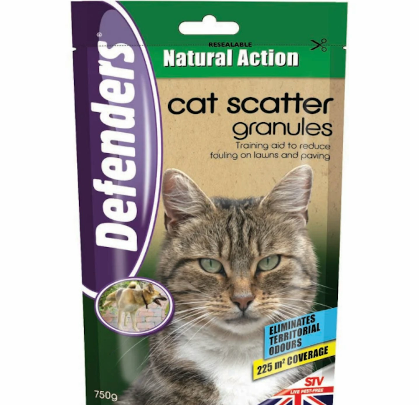 Defenders Cat Scatter Granules 750g
