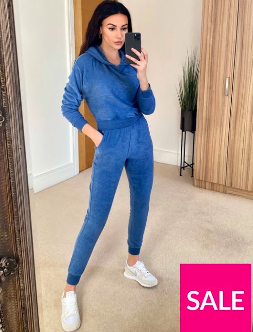 michelle keegan tie dye tracksuit