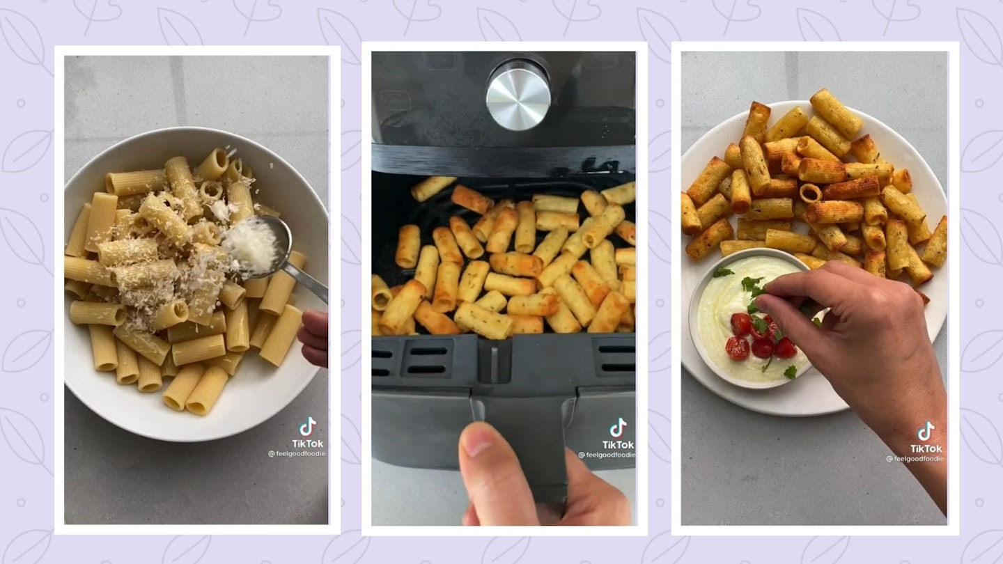 Viral TikTok hack pasta chip