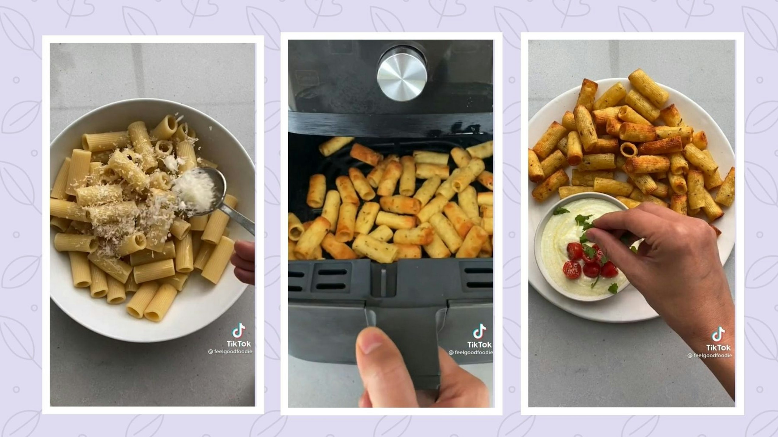 Viral TikTok hack pasta chip