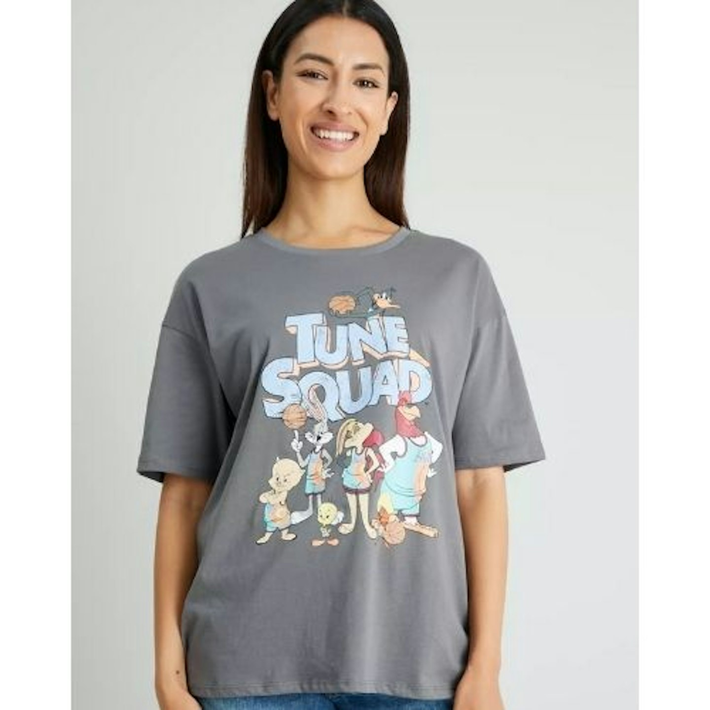 Space Jam Grey 'Tune Squad' T-Shirt