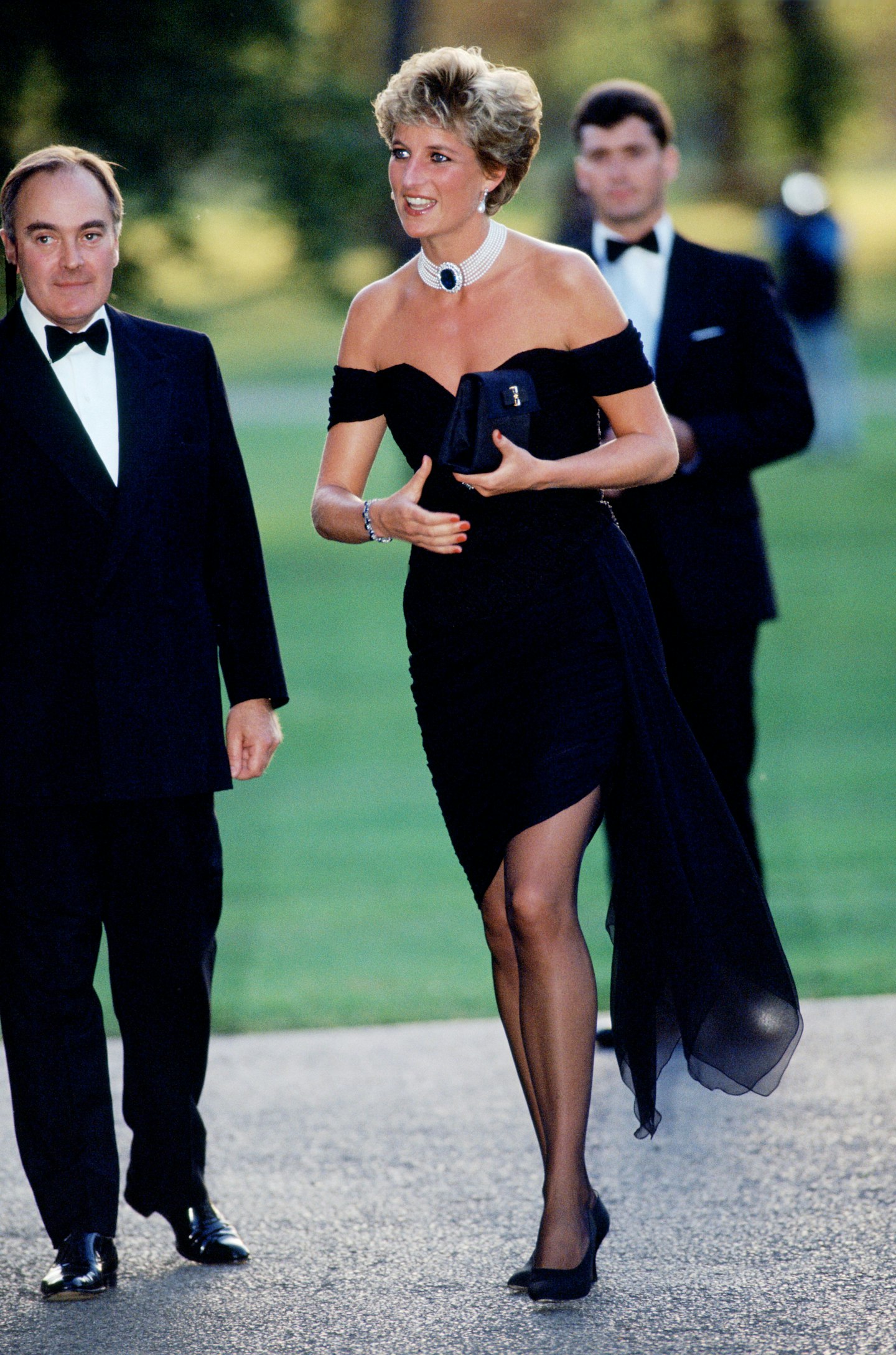 Princess Diana in the 'revenge dress'