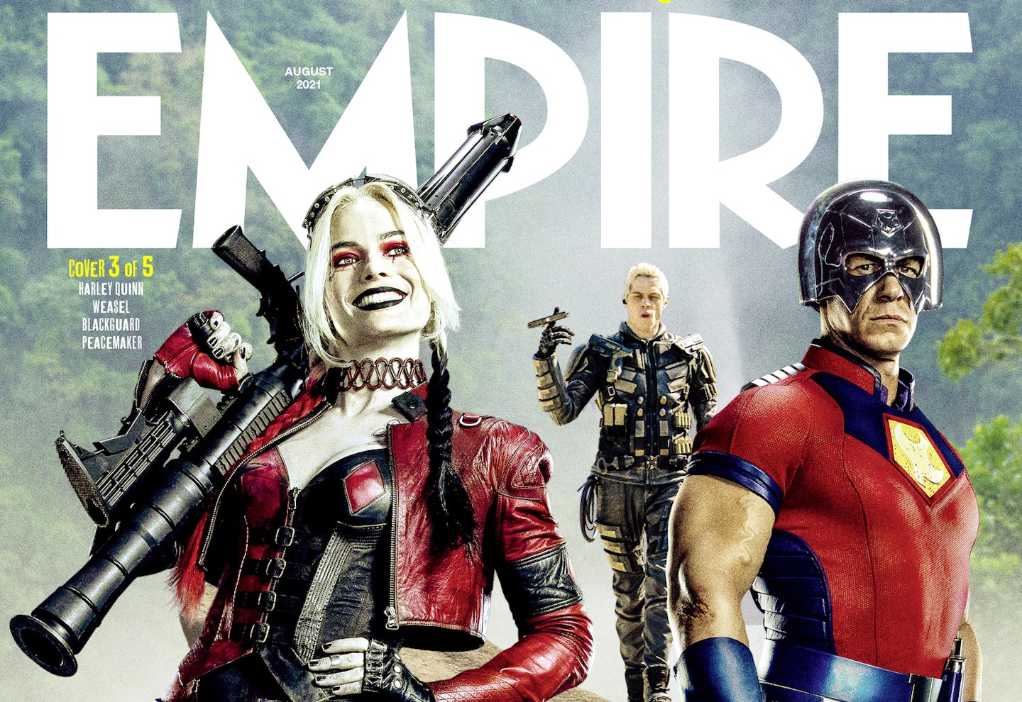 The Suicide Squad Magazine Covers Reveal Characters and Costumes