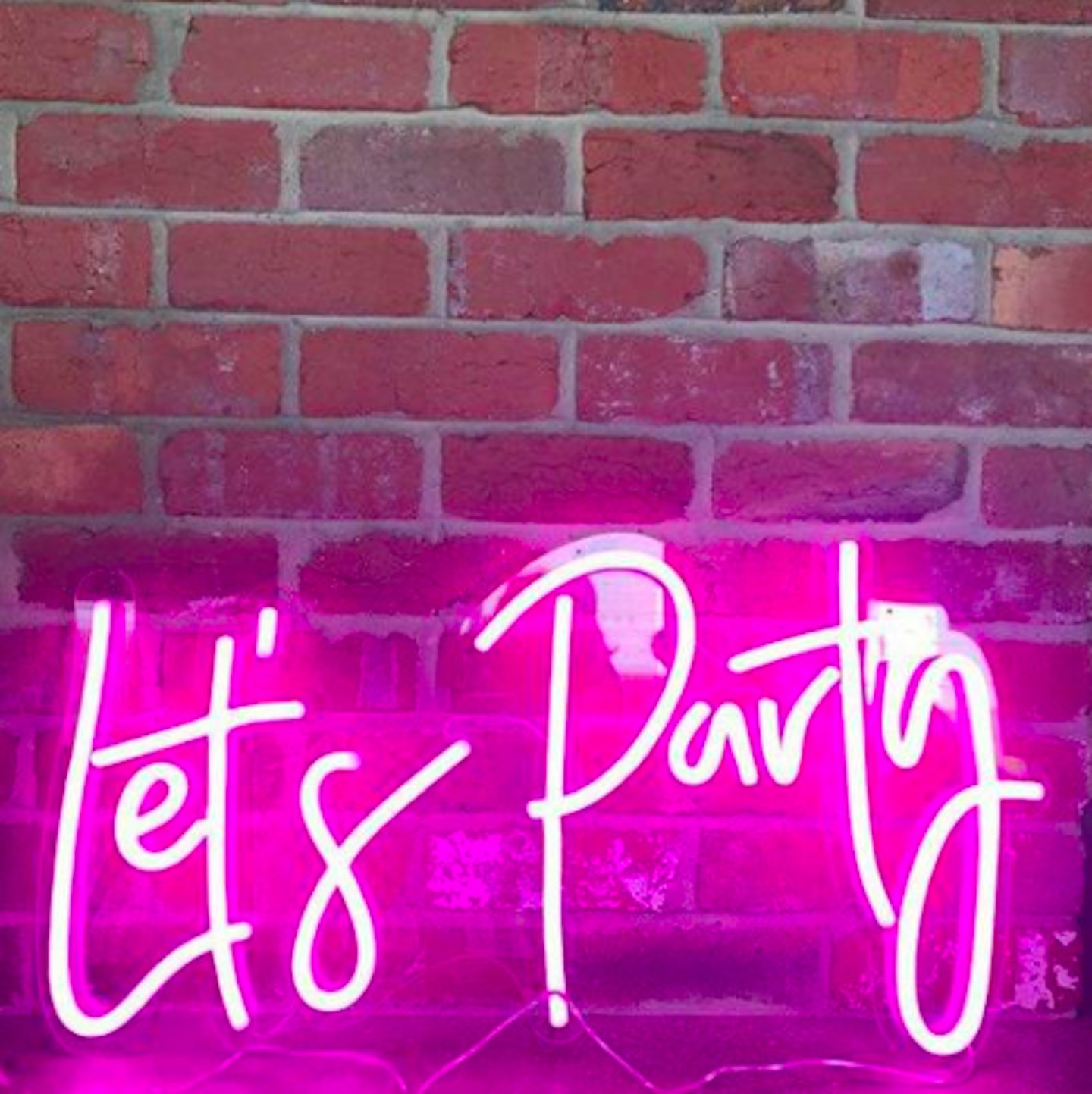LED Neon Light -- Let's Party