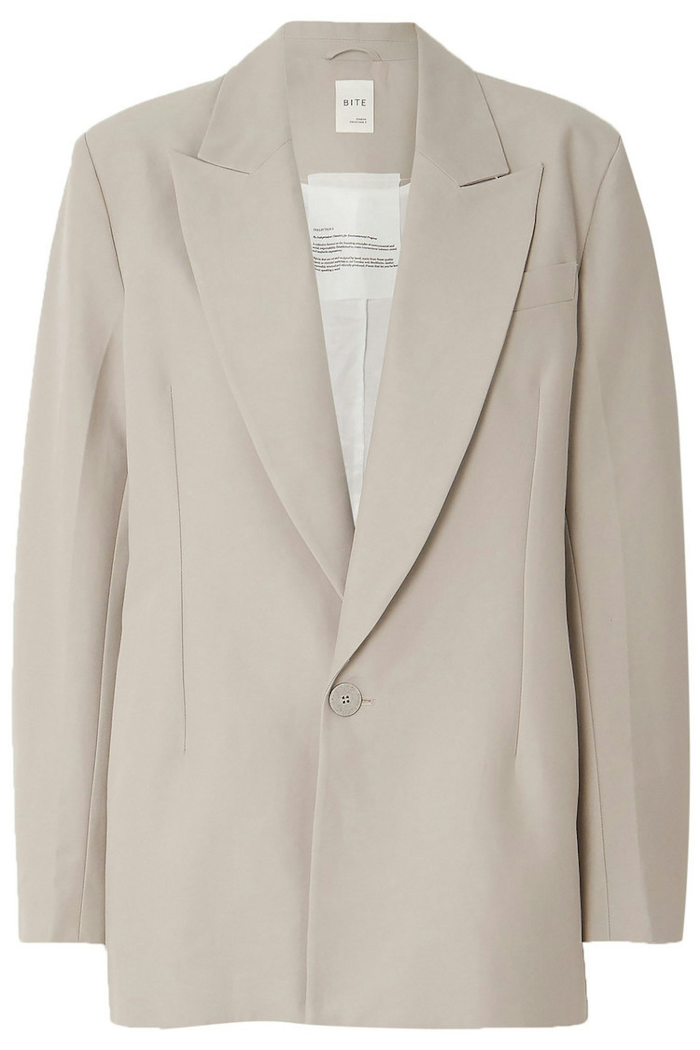 Bite Studios, Organic cotton blazer, WAS £600 NOW £330 on The Outnet