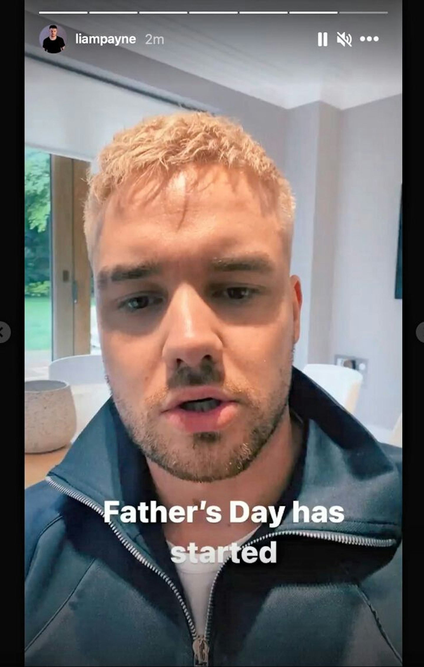 Liam Payne Father's day