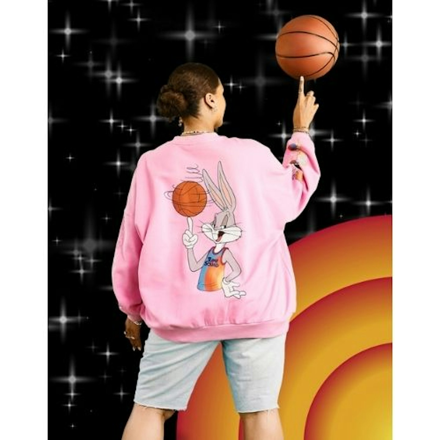 ASOS DESIGN Space Jam: A New Legacy co-ord basketball short with