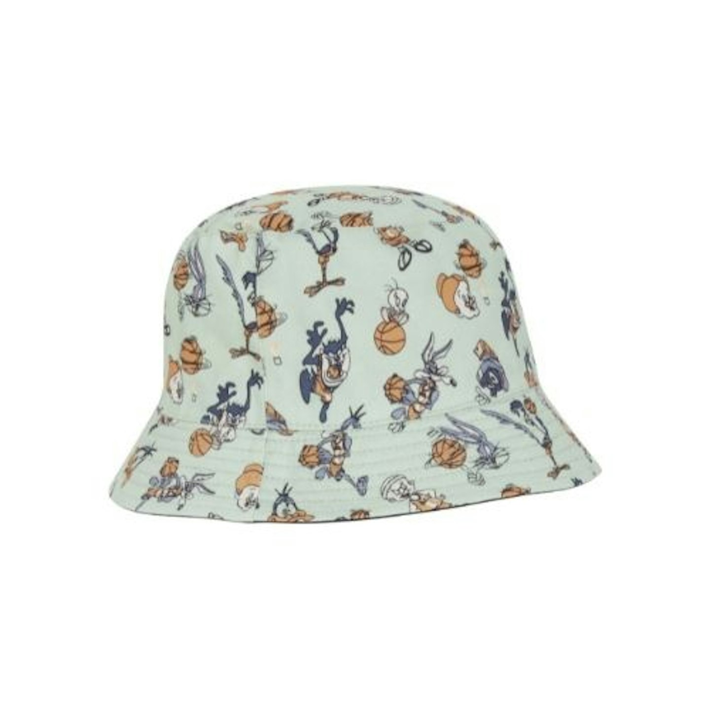 ASOS DESIGN Space Jam 2 reversible bucket hat in black and green