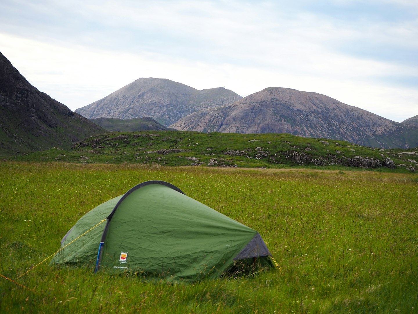 Wild Country Zephyros Compact 2 pitched in a valley