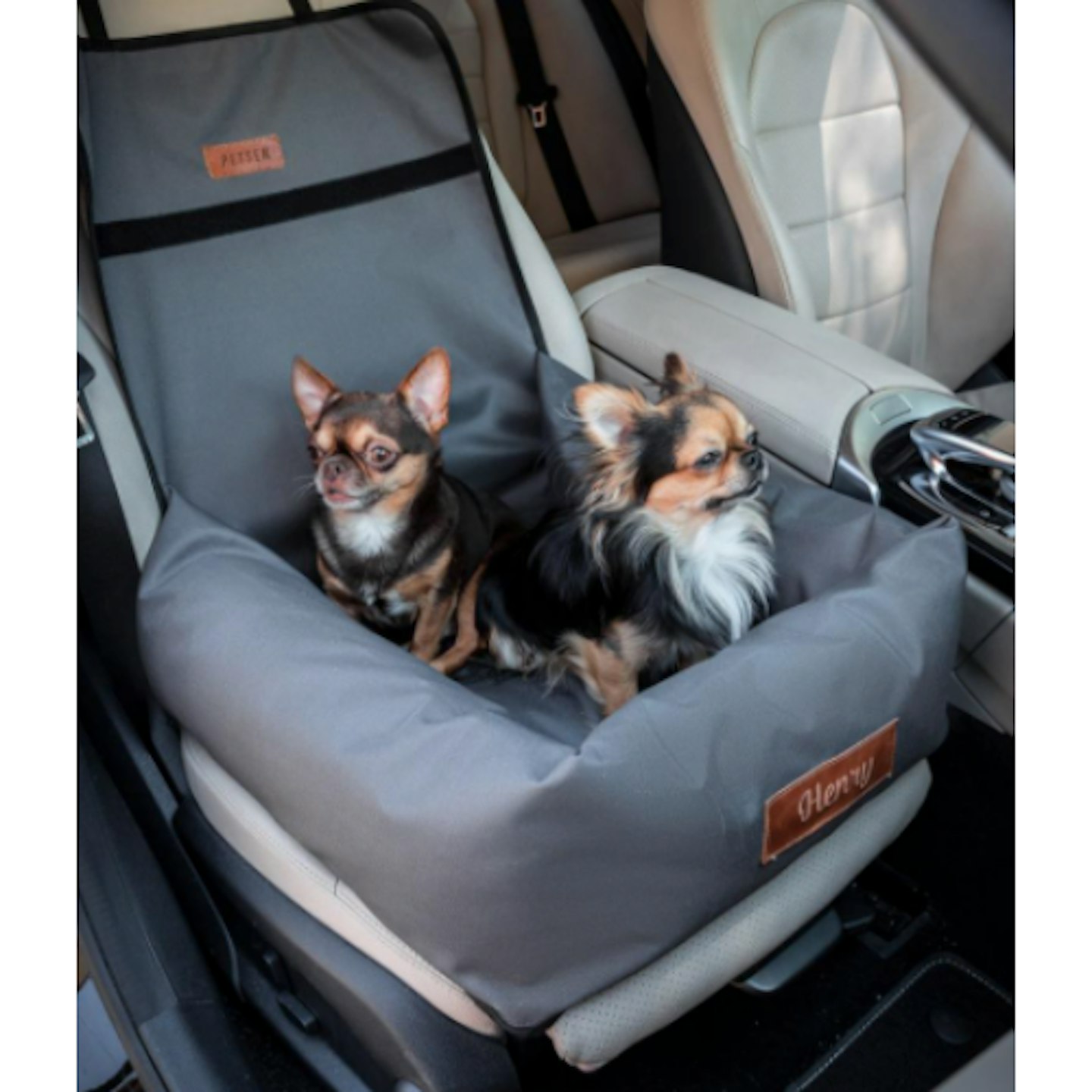 Personalised Dog Car Booster Seat