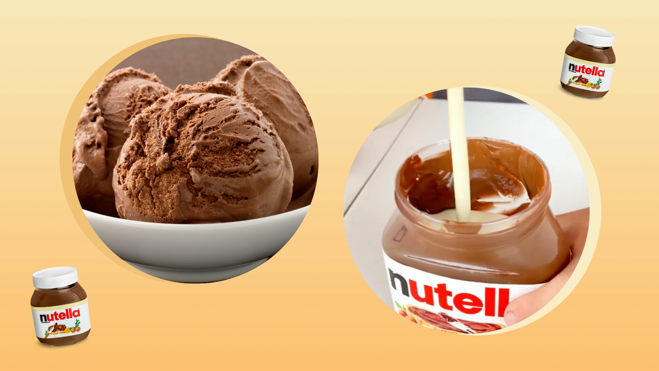 Nutella ice cream recipe