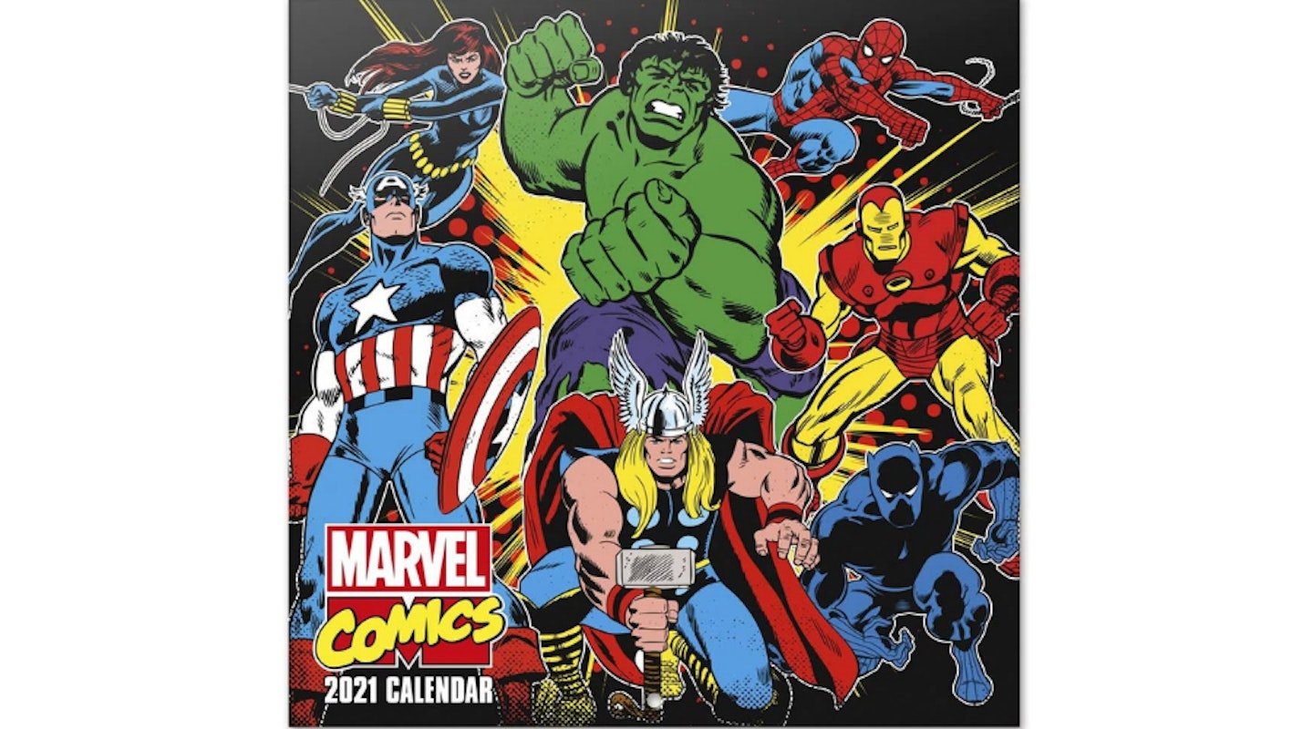 Official Marvel Comics 2021 Wall Calendar