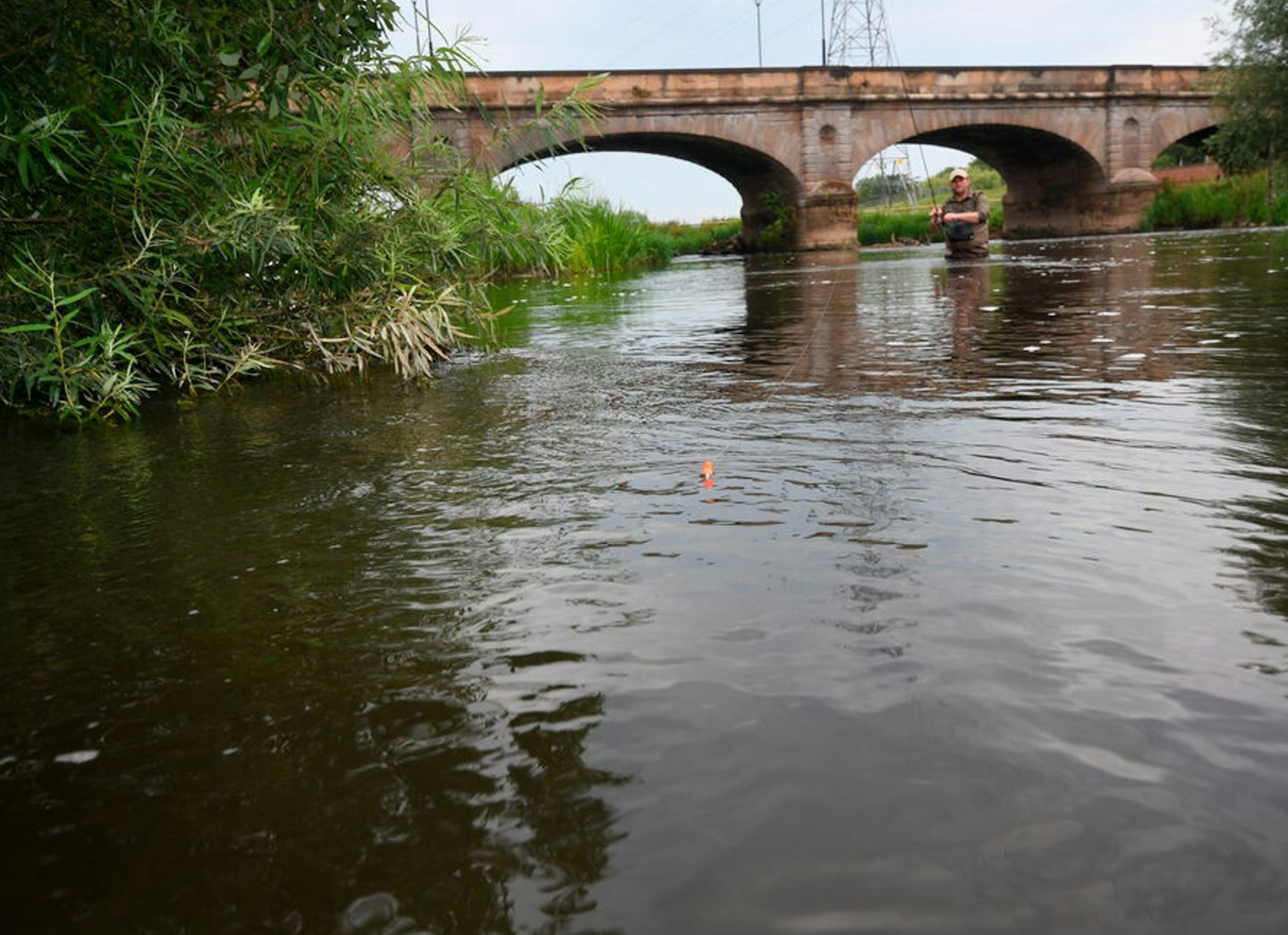 If you have a chub in your peg and you run the bait close to it, it’ll snap it up in an instant