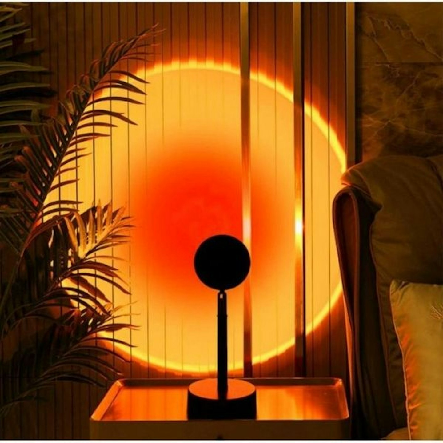 Sunset Lamp Projection 180 Degree Rotation