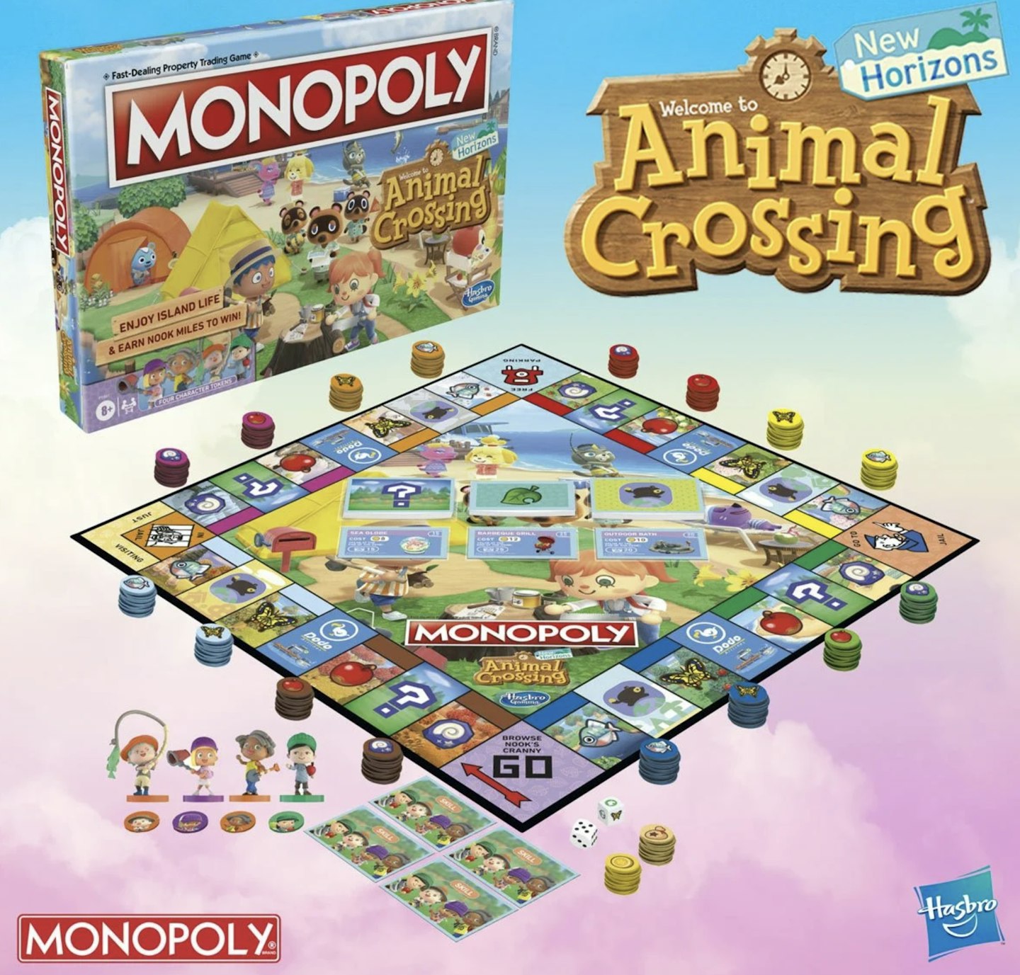 Animal Crossing Edition Monopoly Game