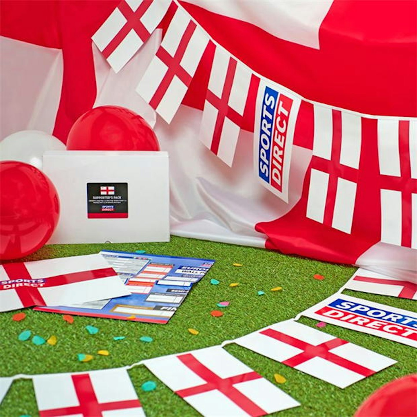 Team England Football Supporters Pack