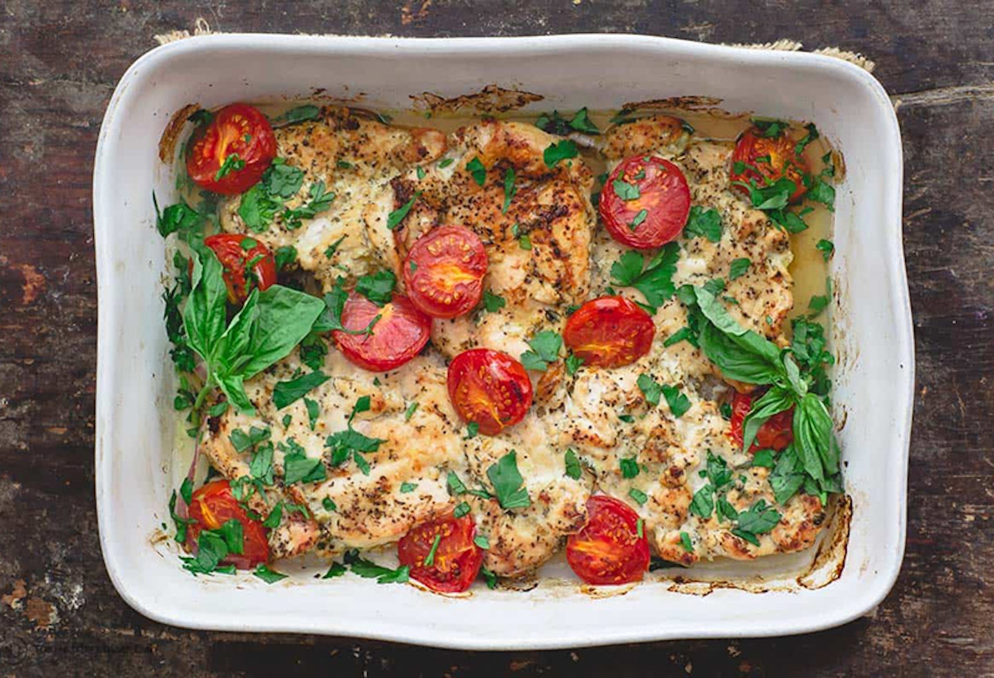 Italian baked chicken