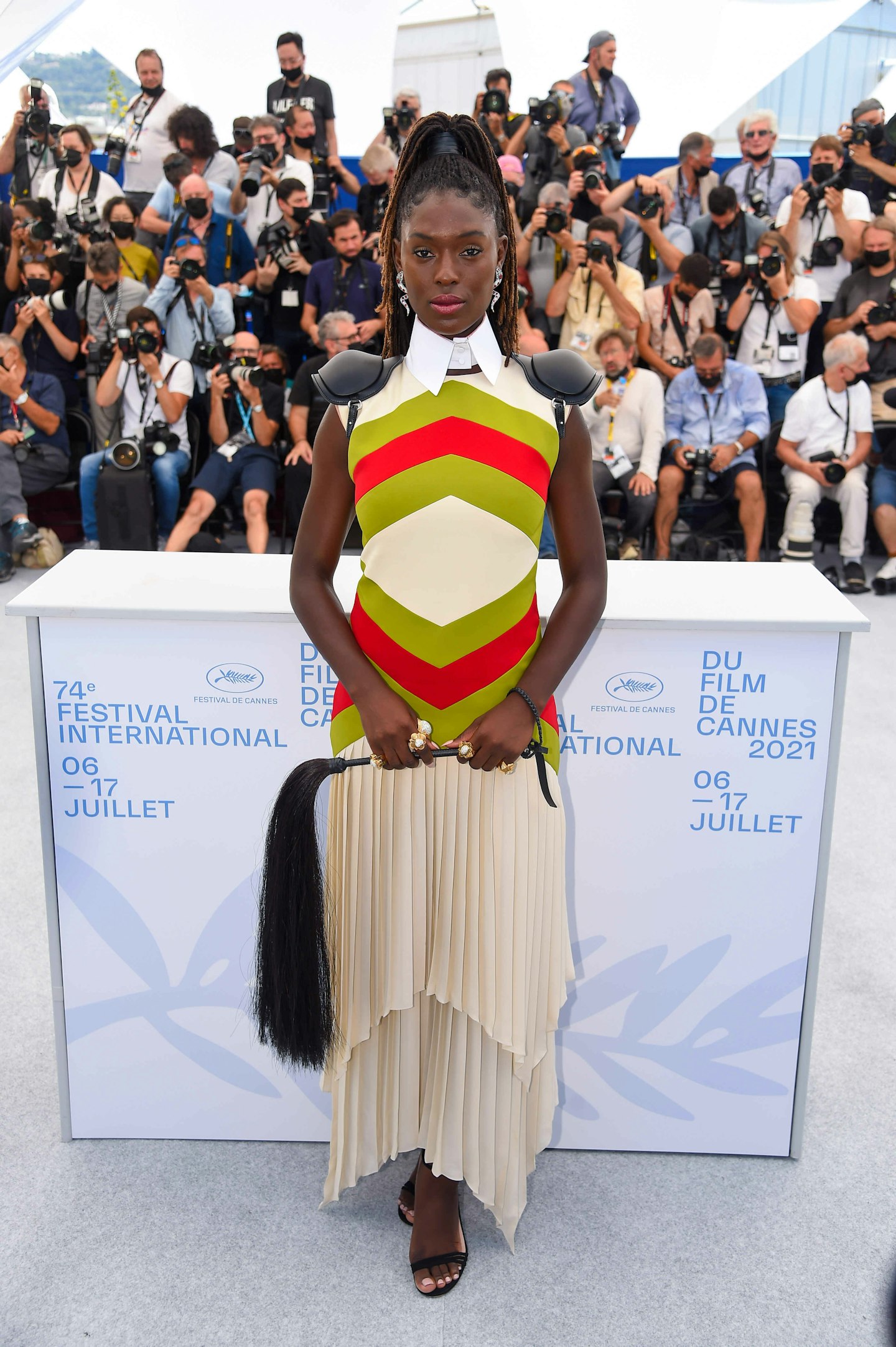 Jodie Turner-Smith in Gucci