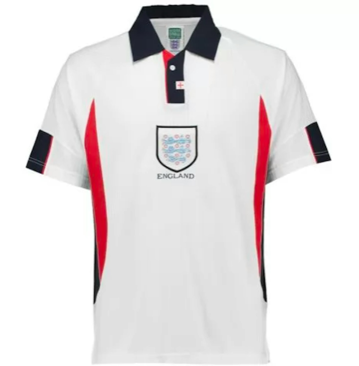 UK Soccer Shop, 1998 England Home Shirt, £89.99