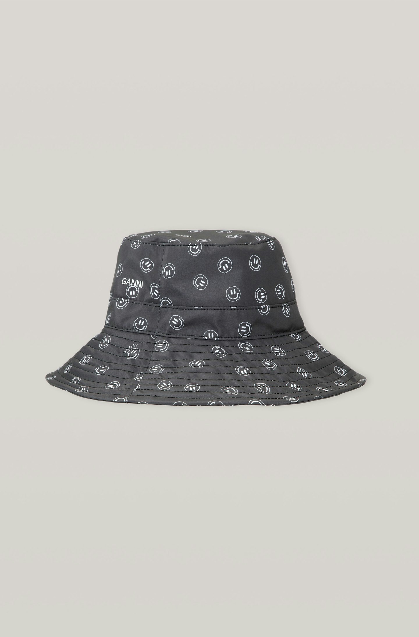Ganni, Seasonal Recycled Tech Fabric Bucket Hat, £75