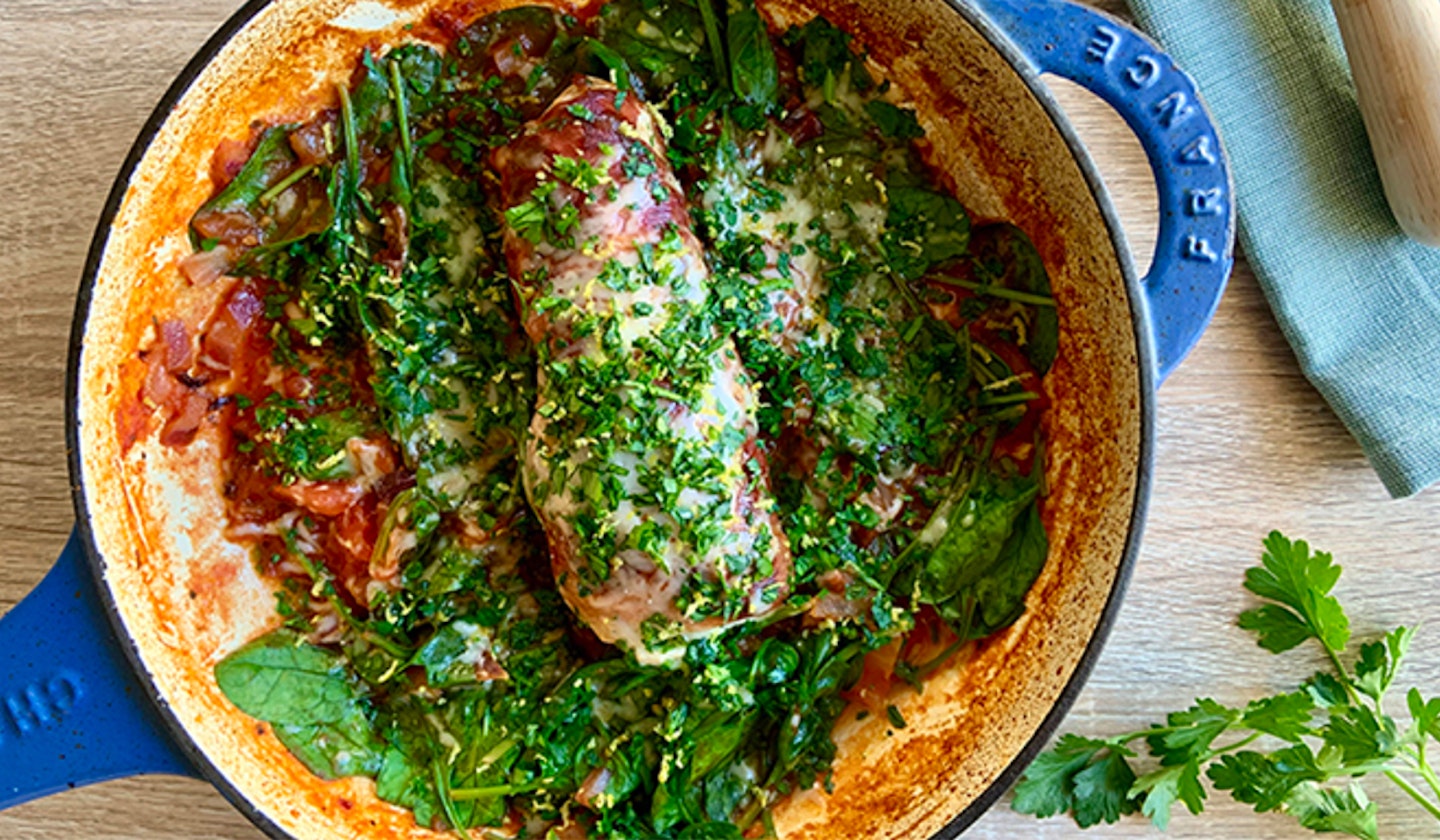 Prosciutto Wrapped Chicken