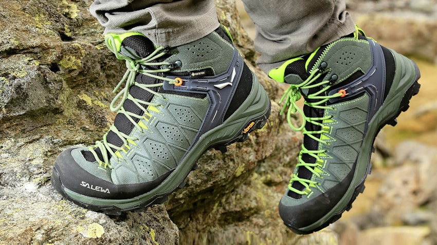 First look: Salewa Alp Trainer 2 Mid GTX walking and scrambling boot review  | live for the outdoors