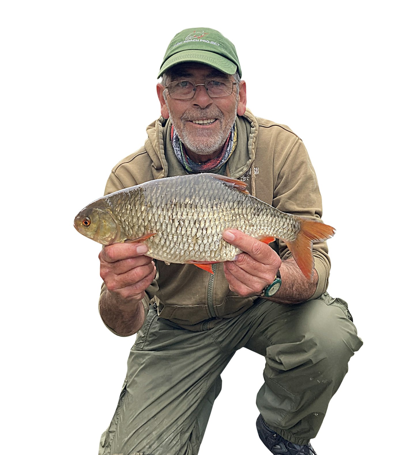 Alan Storey and his 3lb 1oz river roach