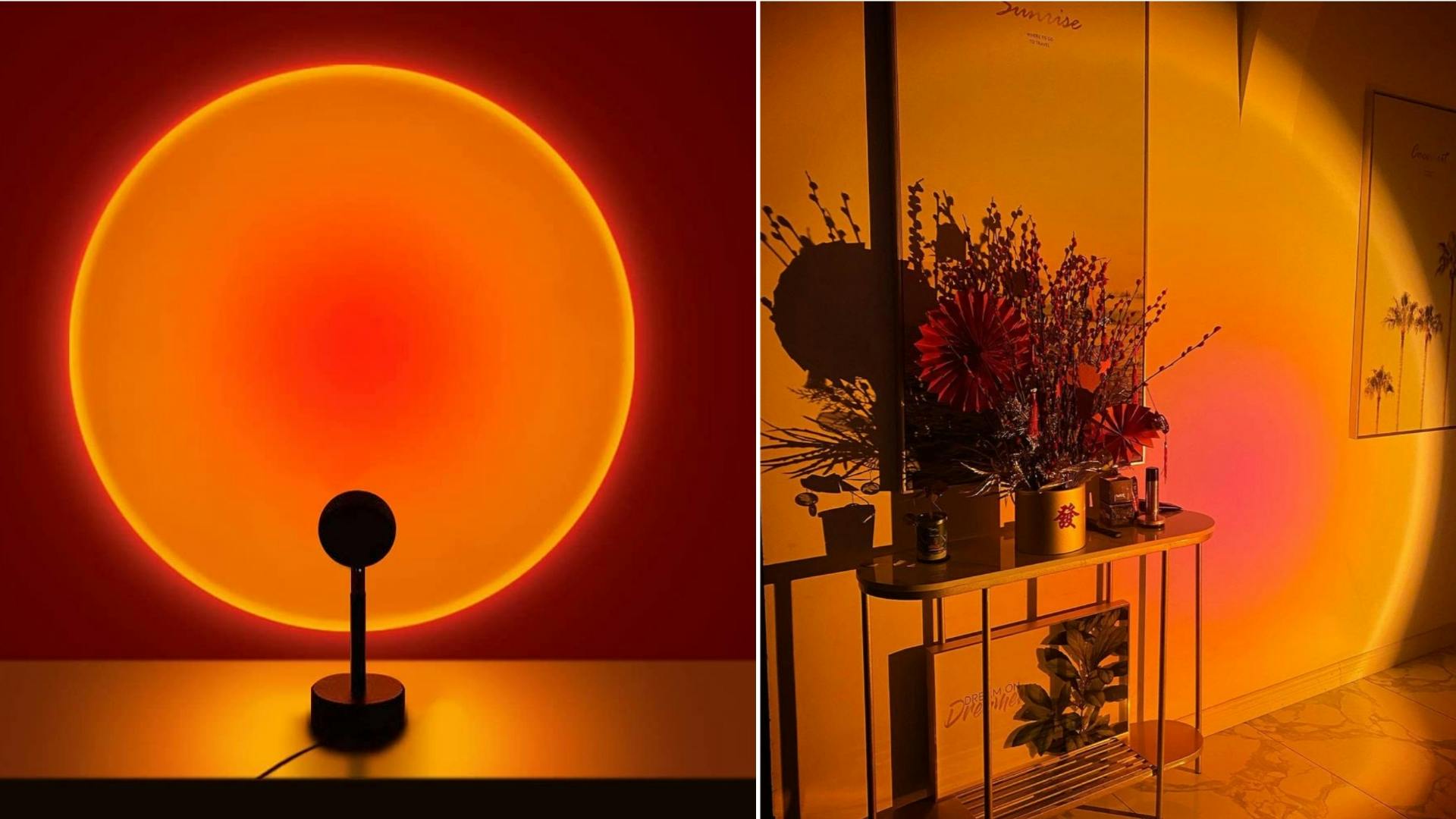 best sunset lamp on amazon