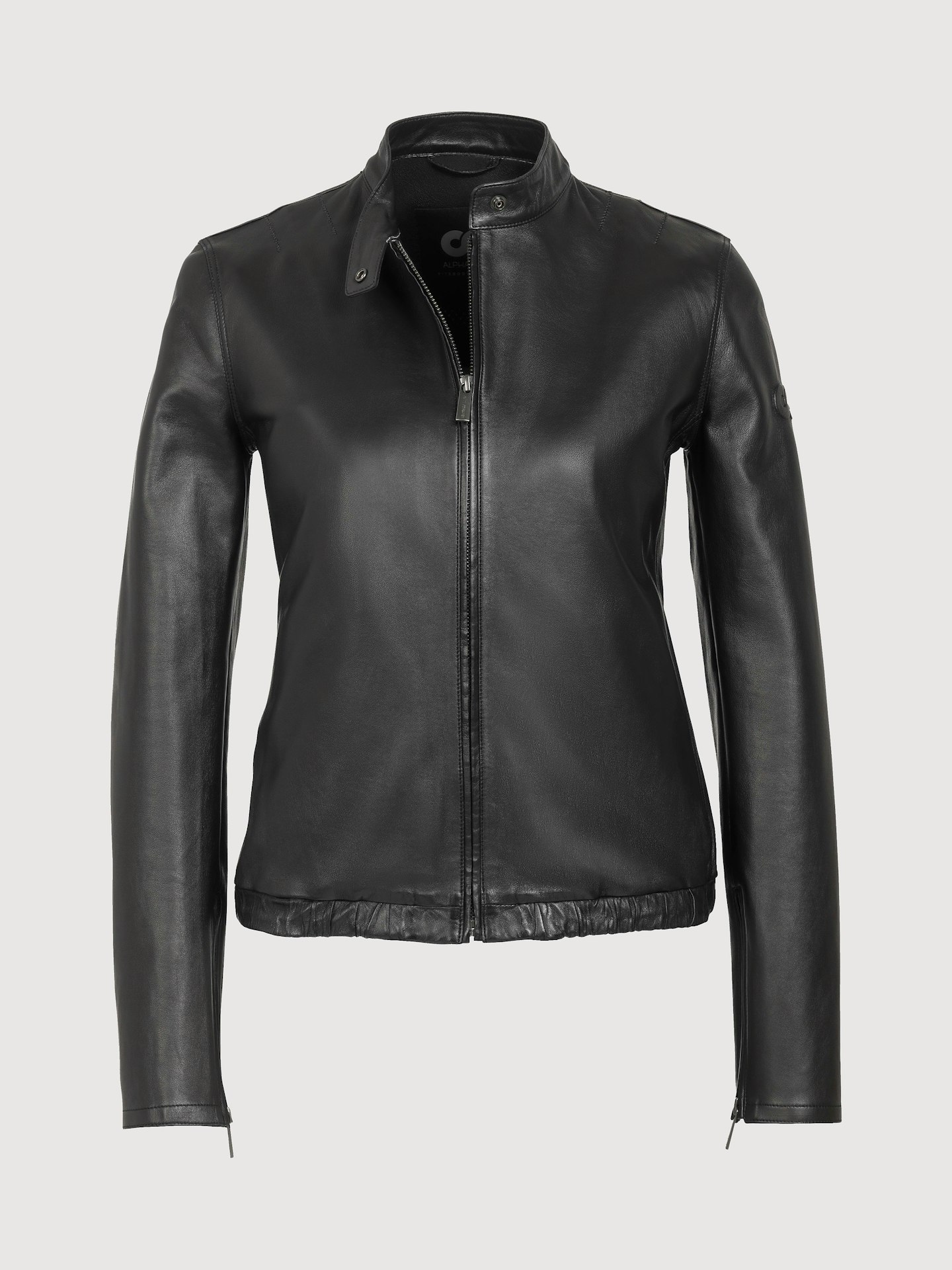 Alpha Tauri, Classic Leather Jacket, £345.90