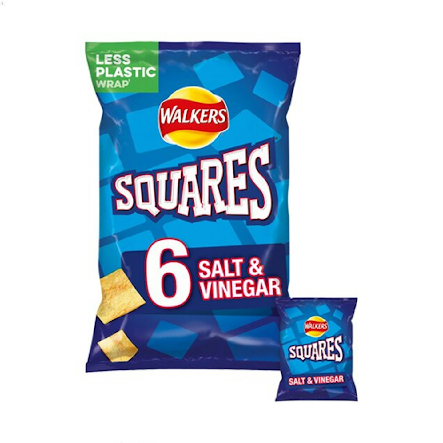 Walkers Squares Salt & Vinegar Snacks