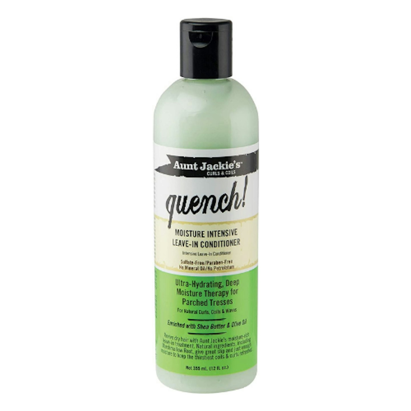 Aunt Jackies Quench Moisture Intensive Leave In Conditioner on white background