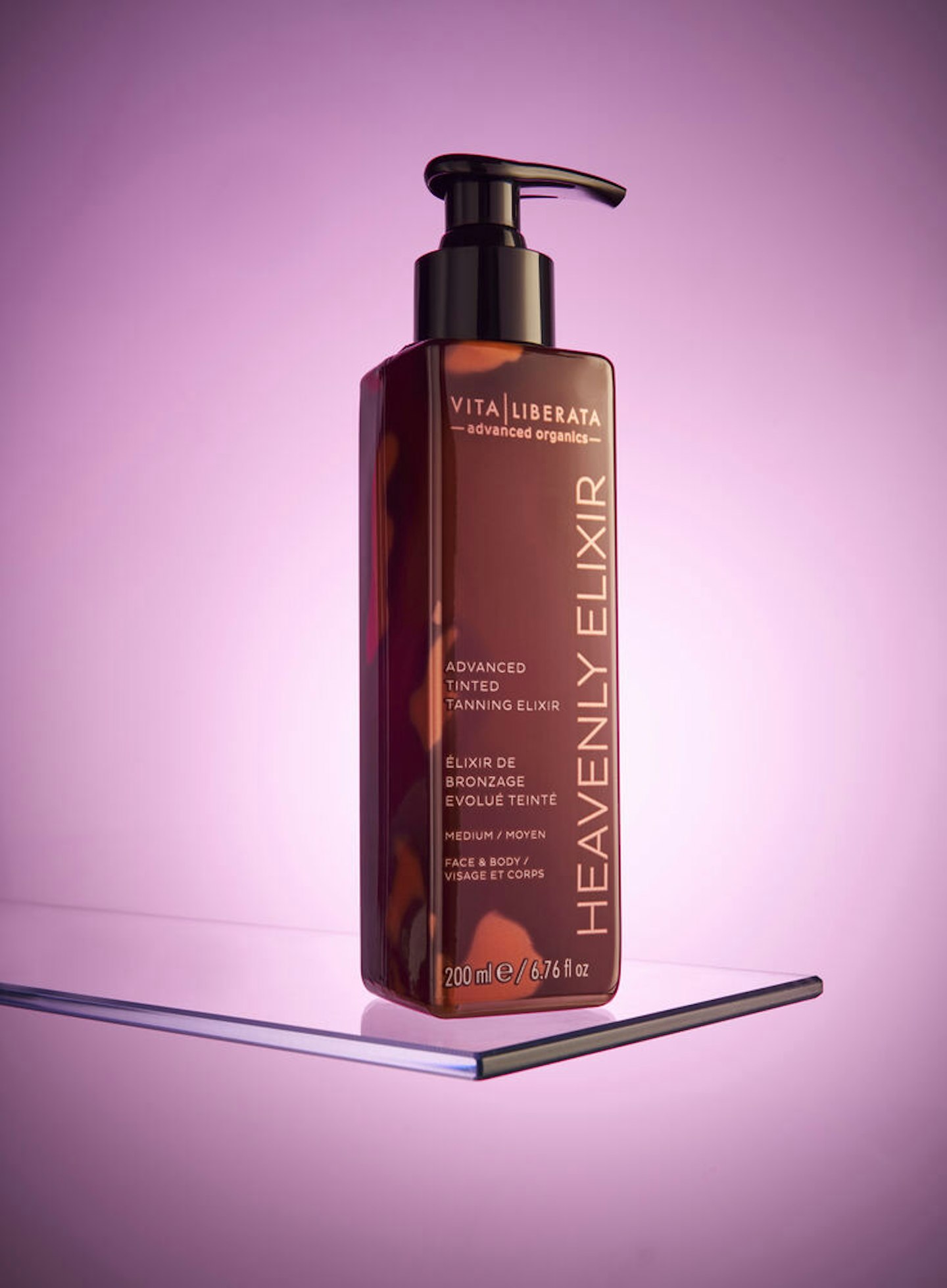 The Foolproof Fake Tan: Vita Liberata Heavenly Elixir Tan, £34