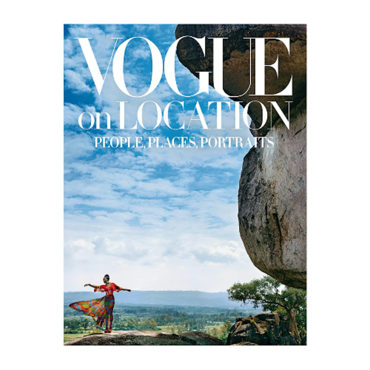 Vogue on Location: People, Places, Portraits on white background