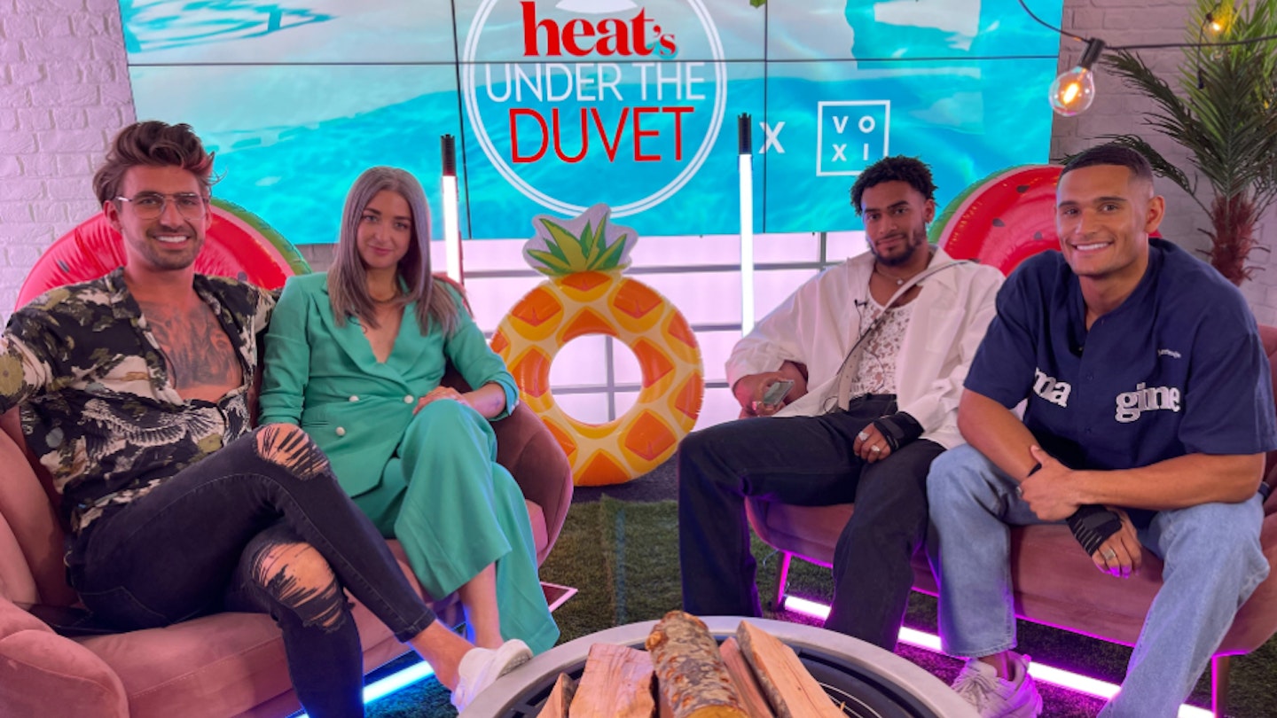 heat's Under the Duvet with VOXI episode four Jordan Hames Danny Williams